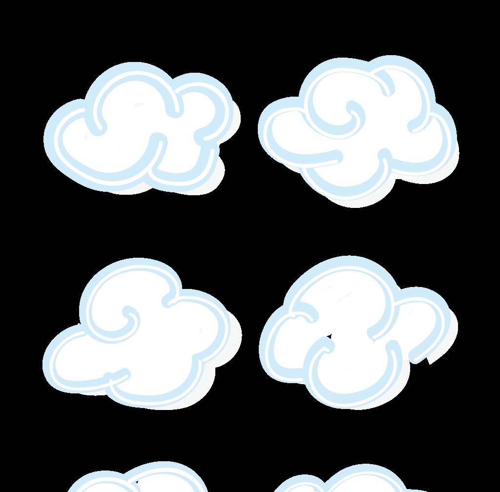 云的简笔画 云的简笔画可爱