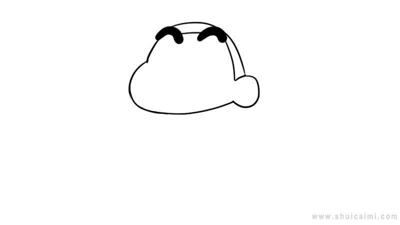 蜡笔小新简笔画怎么画 蜡笔小新简笔画顺序