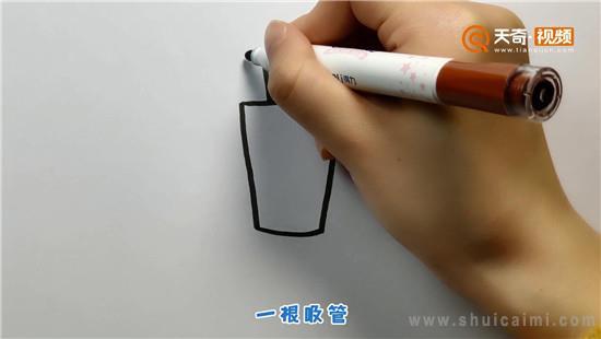 饮料简笔画怎么画 饮料简笔画顺序