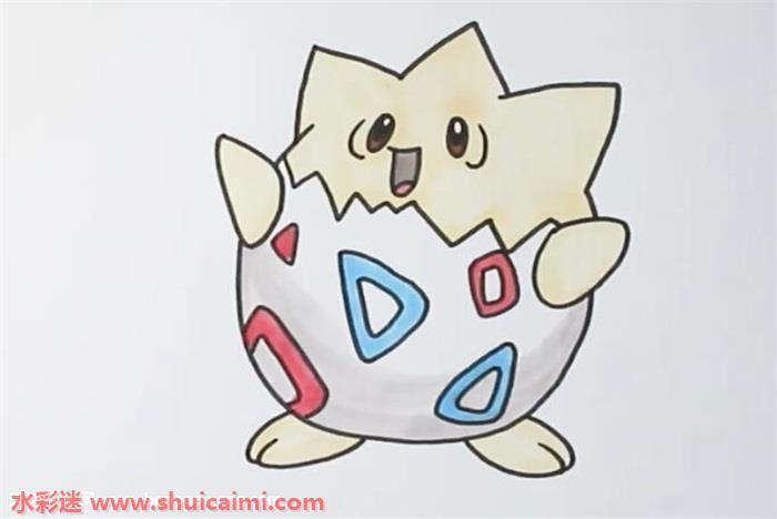 波克比怎么画 波克比简笔画画法