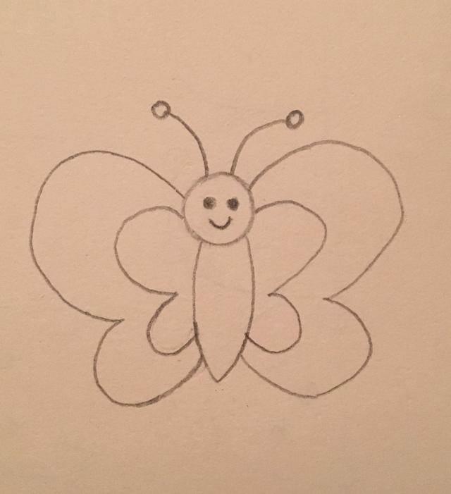 蝴蝶的简笔画 蝴蝶的简笔画怎么画最好看又简单