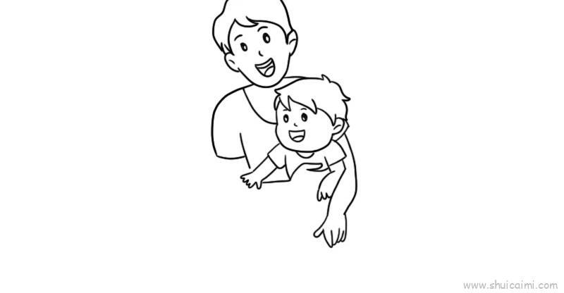 父亲节儿童画怎么画 父亲节简笔画画法