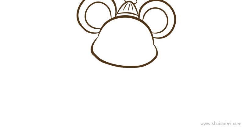 鼠年儿童画怎么画 鼠年简笔画简单