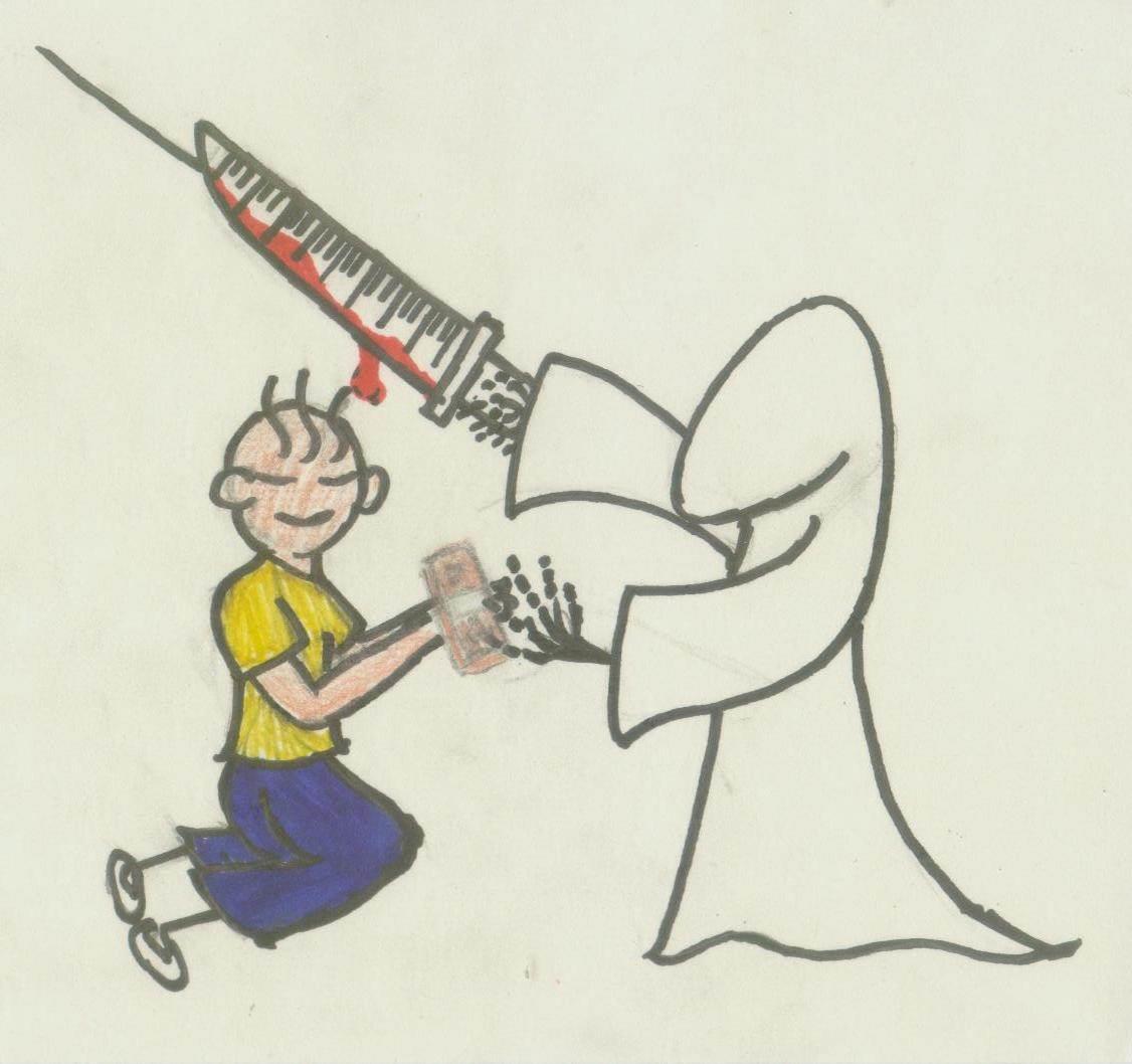 禁毒简笔画 禁毒简笔画图片大全