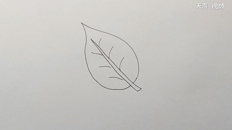 树叶简笔画怎么画 树叶简笔画简单又好看