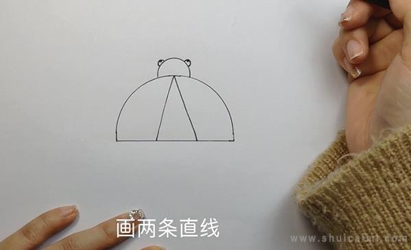 甲壳虫简笔画怎么画 甲壳虫简笔画图片大全