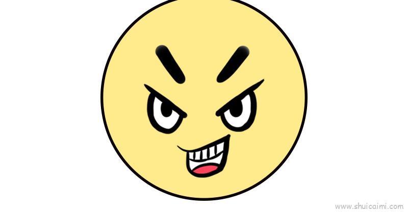 邪恶儿童画怎么画 邪恶简笔画简单