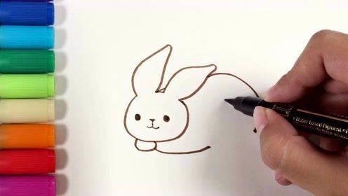 白兔简笔画图片大全 小兔子简笔画怎么画