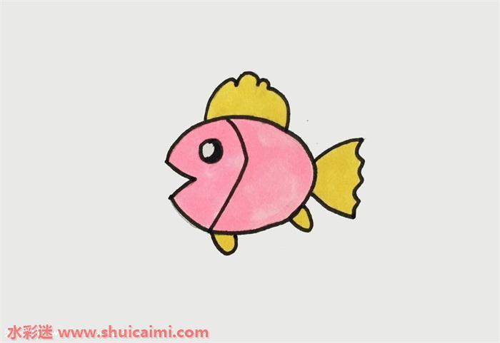 小鱼怎么画 小鱼简笔画画法
