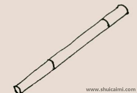 笛子儿童简笔画