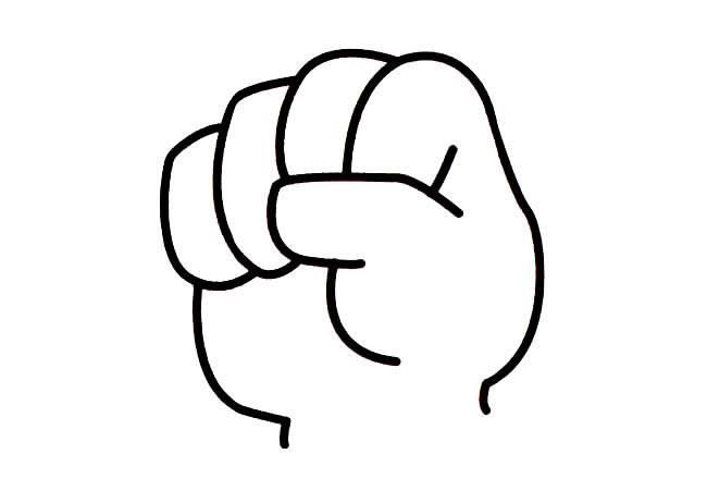 加油简笔画 加油简笔画小人