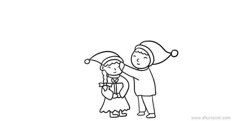 圣诞快乐儿童画怎么画 圣诞快乐简笔画简单又好看