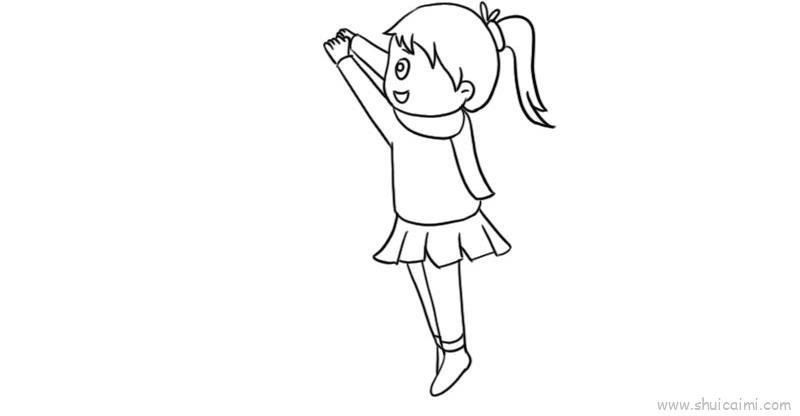 挂中国结儿童画怎么画 挂中国结简笔画好看