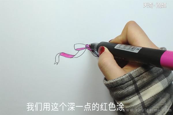 蝴蝶结简笔画怎么画 蝴蝶结简笔画好看