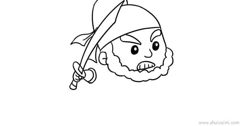水浒传人物儿童画怎么画 水浒传人物简笔画图片大全