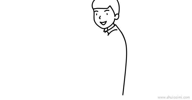 父亲节主题儿童画怎么画 父亲节主题简笔画顺序