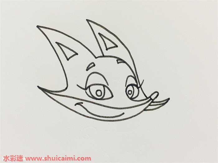 狐狸怎么画 狐狸简笔画画法