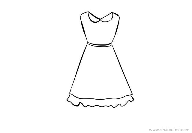 裙子儿童画怎么画 裙子简笔画画法