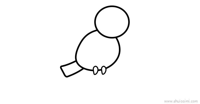 鸟儿童画怎么画 鸟简笔画好看