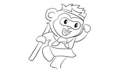 孙悟空的简笔画 孙悟空的简笔画简单