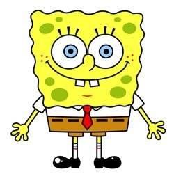 海绵宝宝简笔画带颜色 海绵宝宝简笔画带颜色涂色