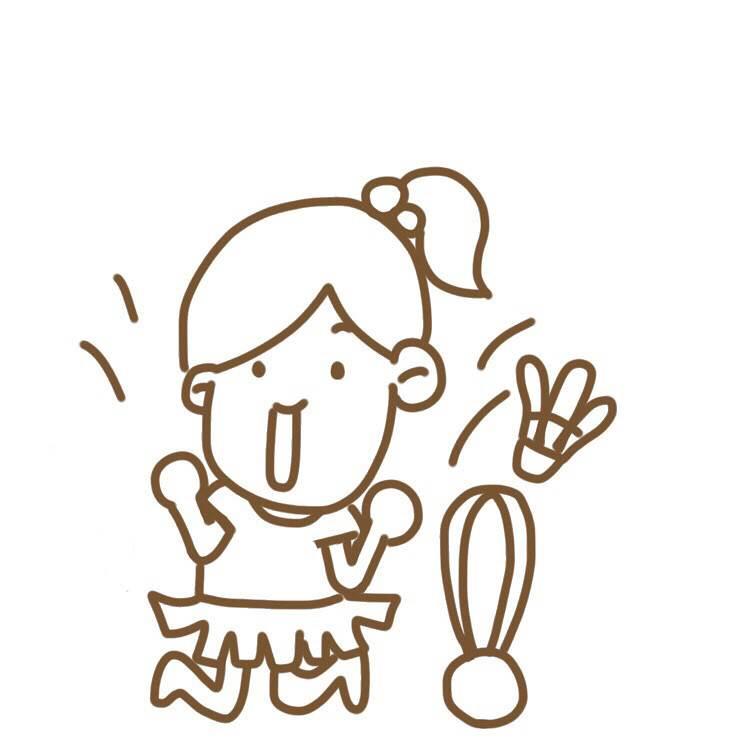 加油简笔画 加油简笔画小人