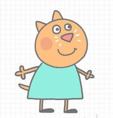 猫咪图片简笔画 卡通猫咪图片简笔画