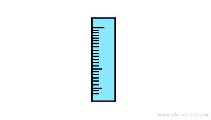 尺子简笔画怎么画 尺子简笔画顺序