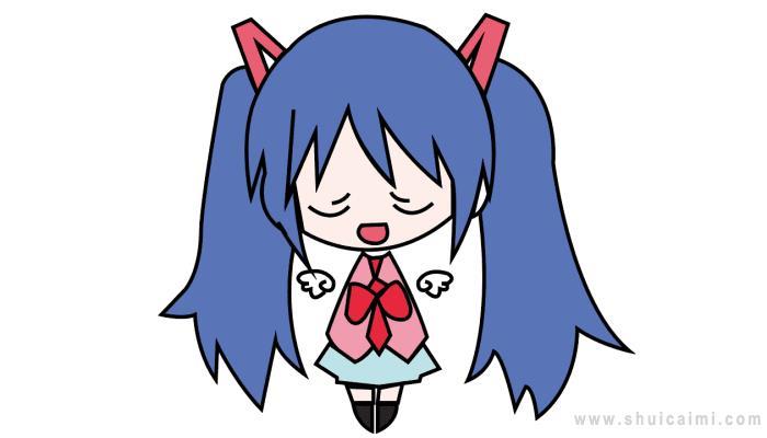 二次元简笔画怎么画 二次元简笔画画法