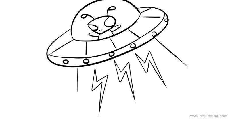 科幻画儿童画怎么画 科幻画简笔画简单