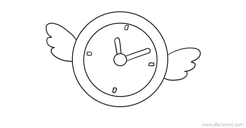 儿童节钟表儿童画怎么画 儿童节钟表简笔画图片大全