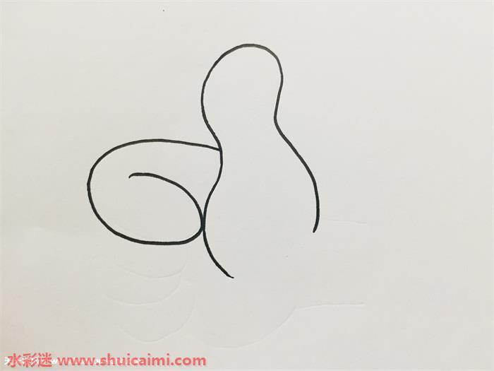 竖起大拇指的手怎么画 竖起大拇指的手简笔画简单易画彩色