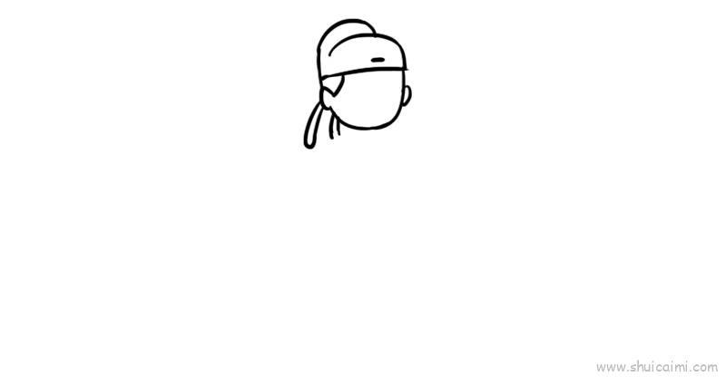 古装儿童画怎么画 古装简笔画简单又好看