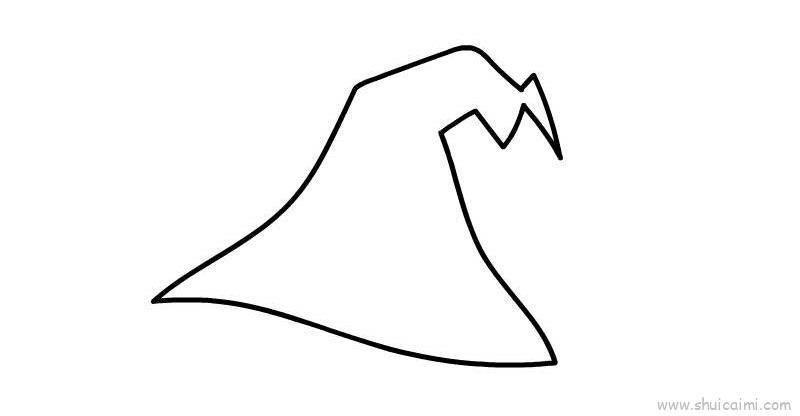 巫师帽儿童画怎么画 巫师帽简笔画简单