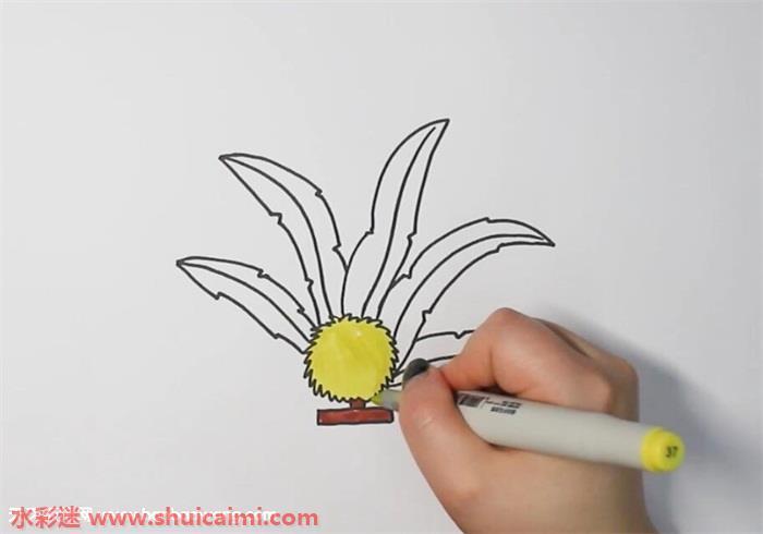 毽子怎么画 毽子简笔画画法