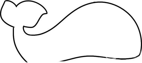 跃出水面的鲸鱼简笔画怎么画 跃出水面的鲸鱼简笔画顺序