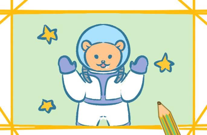 宇航员简笔画 宇航员简笔画太空人