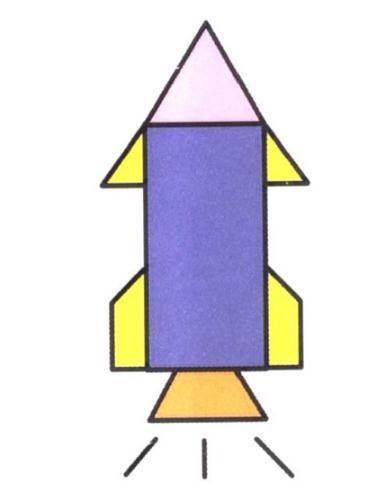 火箭的简笔画 火箭的简笔画简单漂亮