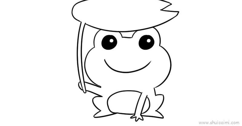 小青蛙儿童画怎么画 小青蛙简笔画步骤