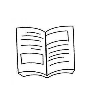 书的简笔画 书的简笔画彩色