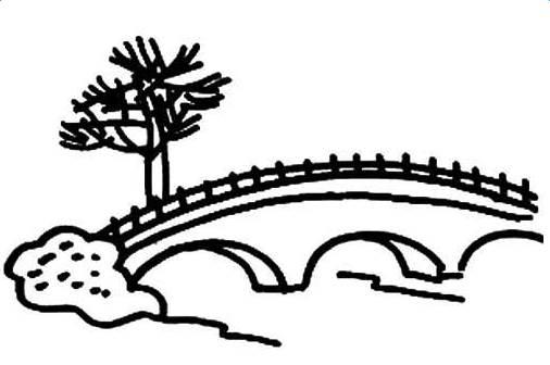 小桥简笔画 小桥简笔画简单又漂亮