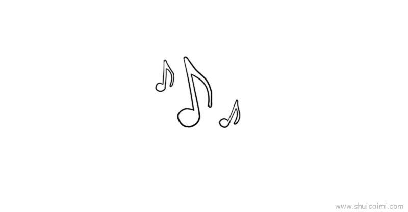 音符儿童画怎么画 音符简笔画图片大全