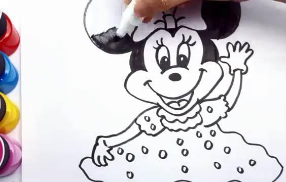 米妮简笔画图片大全 米妮简笔画图片大全可爱