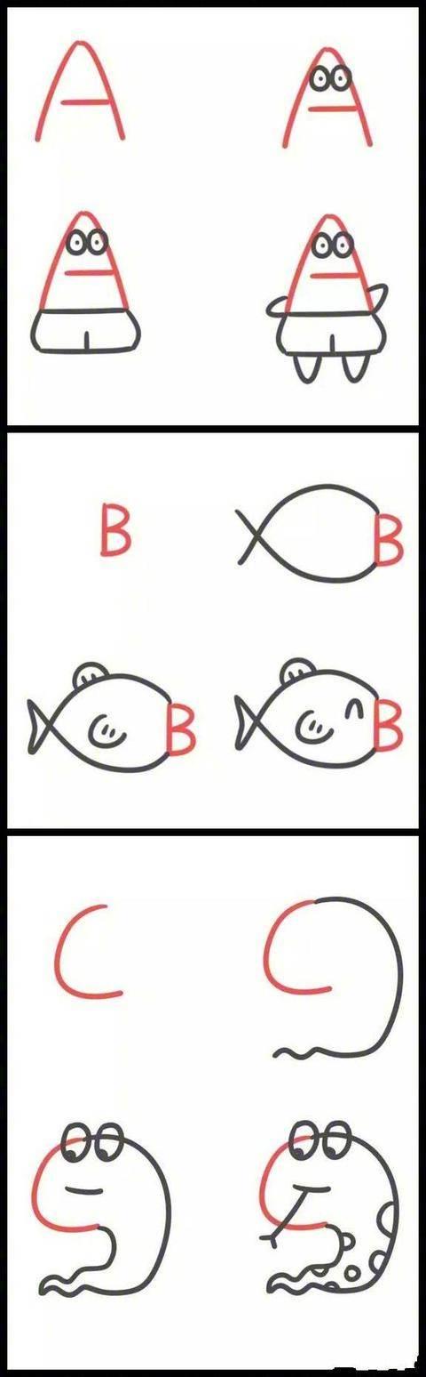 数字简笔画动物1到10 数字简笔画动物1到10图片