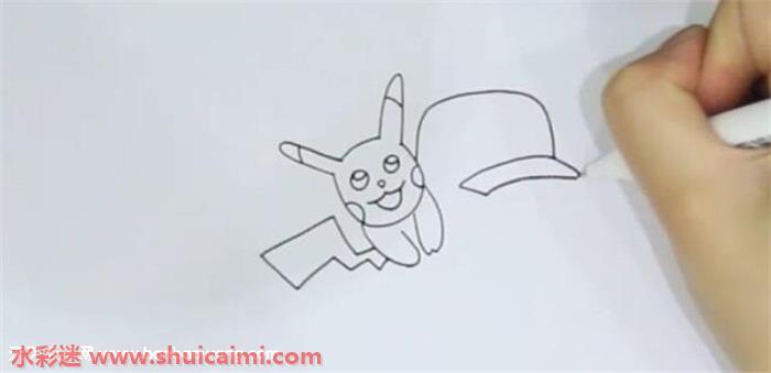 小智和皮卡丘怎么画 小智和皮卡丘简笔画图片大全