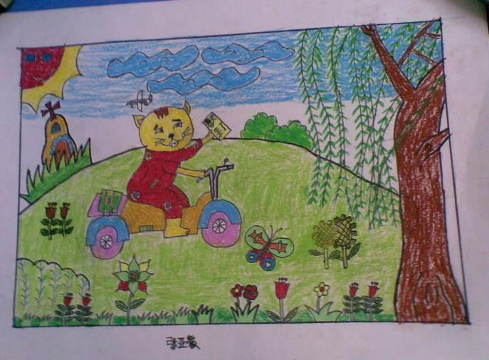 春天里的小动物简笔画 春天里的小动物简笔画图片