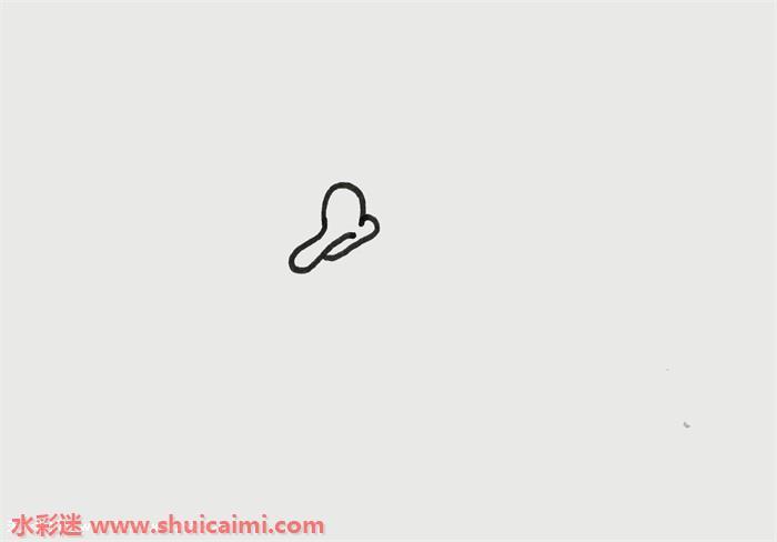 天鹅怎么画 天鹅简笔画简单彩色