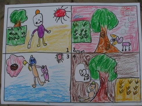 连环画6张故事简笔画 数学连环画6张故事简笔画