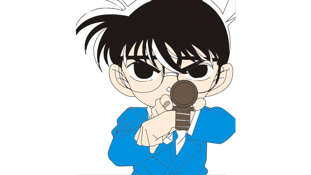 柯南简笔画怎么画 柯南简笔画图片