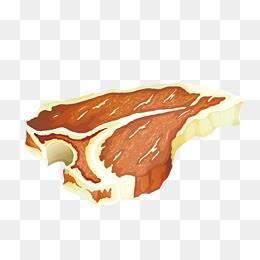 排骨简笔画 排骨简笔画图片彩色